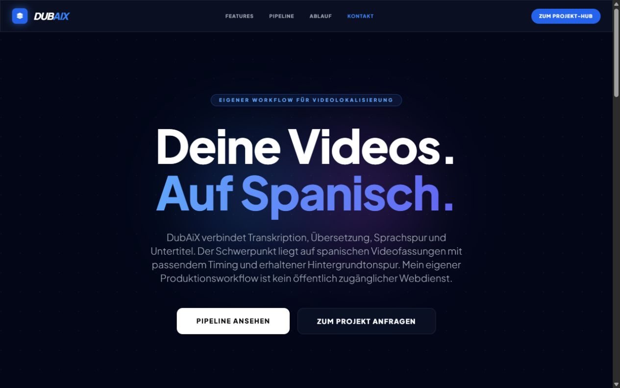 Projektansicht von DubAiX